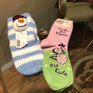 Fun, cozy socks